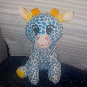 Cute blue cow stuffy!!